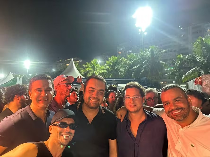Bolsonaristas foram vistos no show da cantora norte-americana/foto: Reprodução