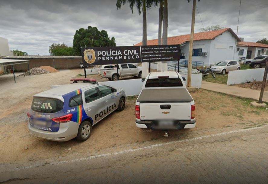 Delegacia de Serra Talhada investiga o caso/Reprodução/Google Street View