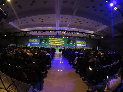 Em 2023, Marcha dos Prefeitos bateu recorde com cerca de 11 mil participantes/Divulgação/CNM Em 2023, Marcha dos Prefeitos bateu recorde com cerca de 11 mil participantes/Divulgação/CNM