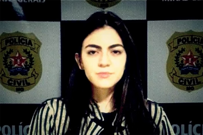 Kawara Welch foi presa no início do mês por stalking/Foto: Polícia Civil de MG Kawara Welch foi presa no início do mês por stalking/Foto: Polícia Civil de MG