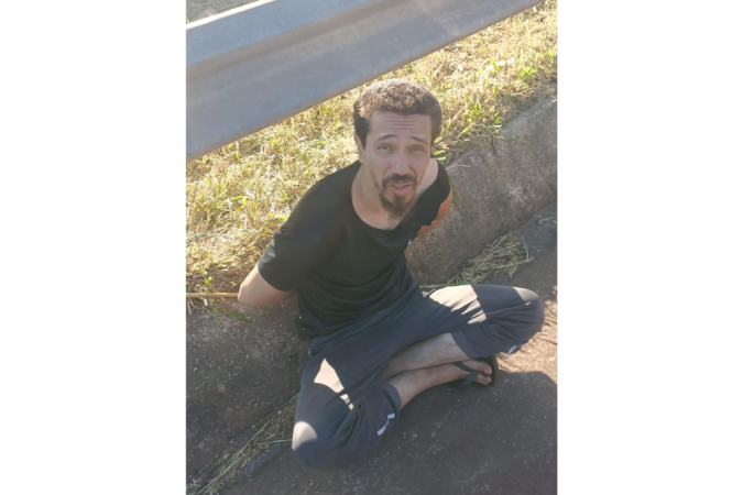 Autor foi preso em fuga para GO/foto: Material cedido ao Correio Autor foi preso em fuga para GO/foto: Material cedido ao Correio