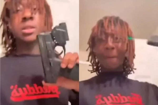 Rapper Rylo Huncho, de 17 anos/Crédito: Reprodução
