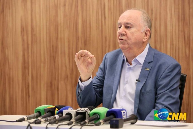 Ziulkoski: "Nós vamos indicar na marcha tudo o que o governo pode alocar"/Agência CNM Ziulkoski: "Nós vamos indicar na marcha tudo o que o governo pode alocar"/Agência CNM