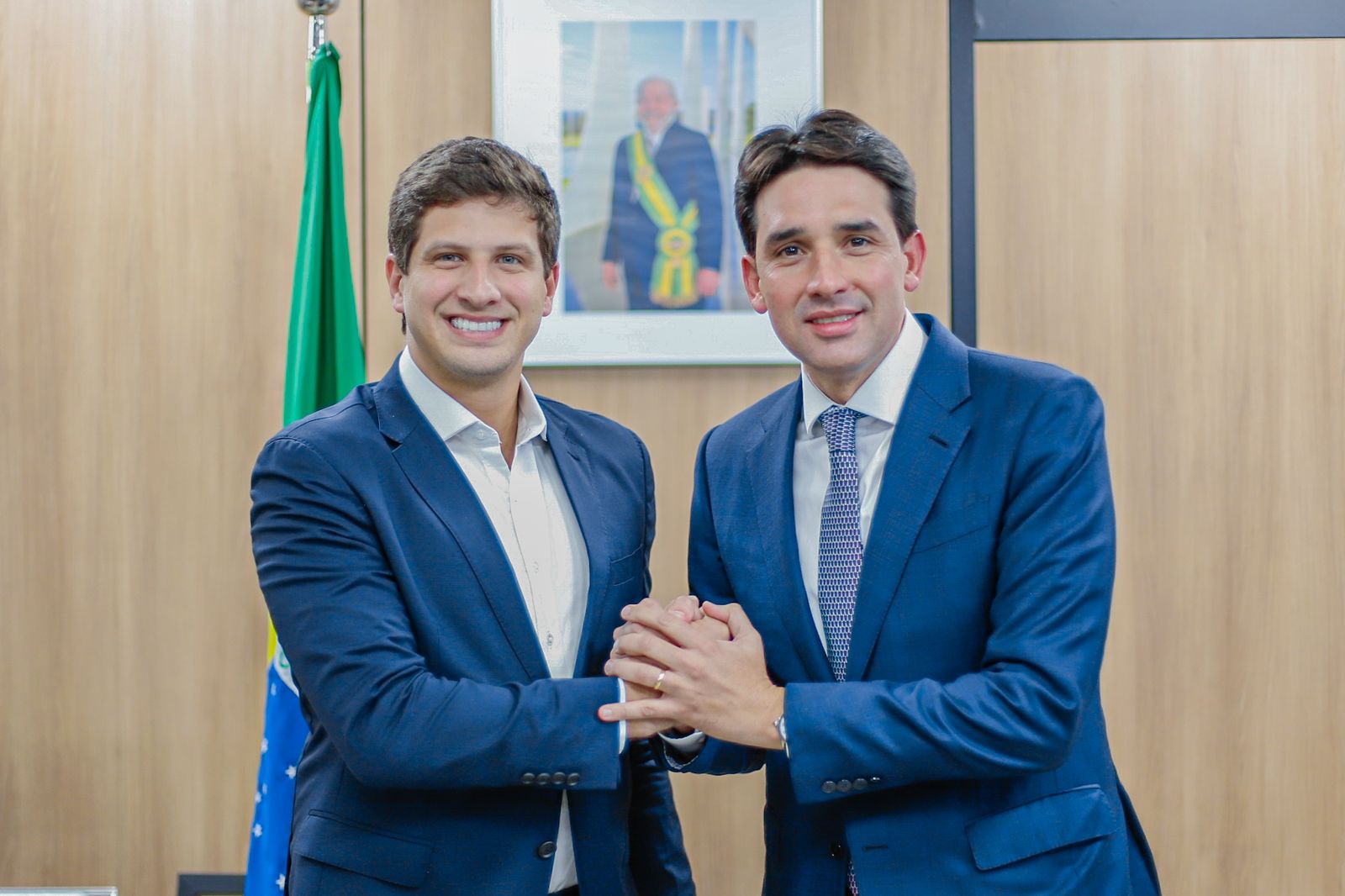 Prefeito João Campos se reuniu com ministro Silvio Costa Filho em Brasília/Eduardo Oliveira/MPor Prefeito João Campos se reuniu com ministro Silvio Costa Filho em Brasília/Eduardo Oliveira/MPor
