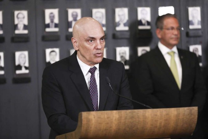 Segundo Moraes, o "novo populismo" foi o que levou aos atentados contra os Três Poderes/Foto: Luiz Roberto/Secom/TSE