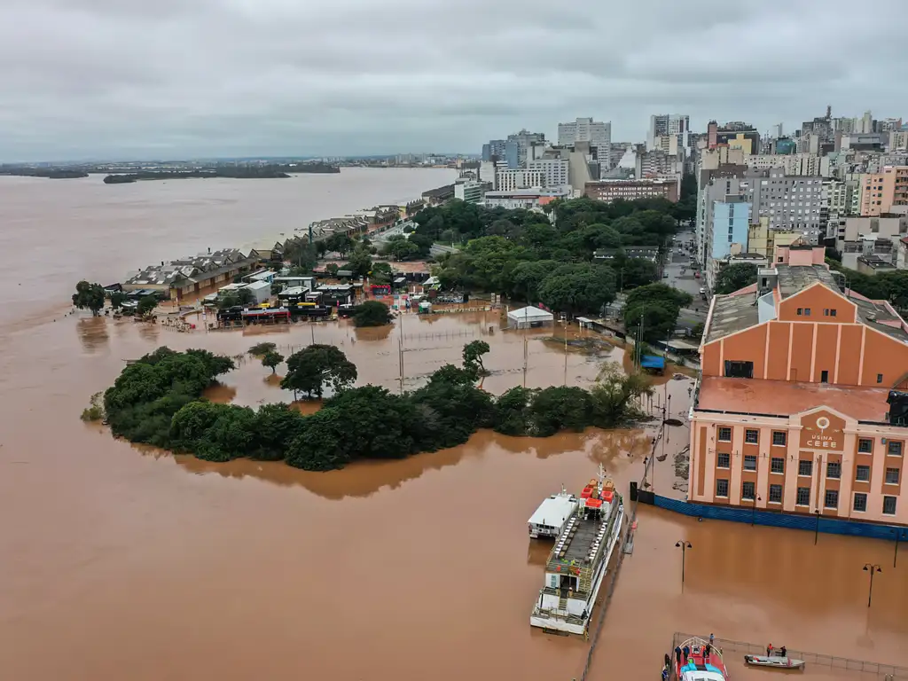 A cota de inundação é de 3 metros/foto: Gilvan Rocha/Agência Brasil A cota de inundação é de 3 metros/foto: Gilvan Rocha/Agência Brasil