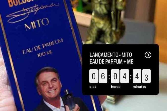 Novo perfume de Bolsonaro será lançado no dia 30/5/foto: Reprodução/Agustin Fernandez