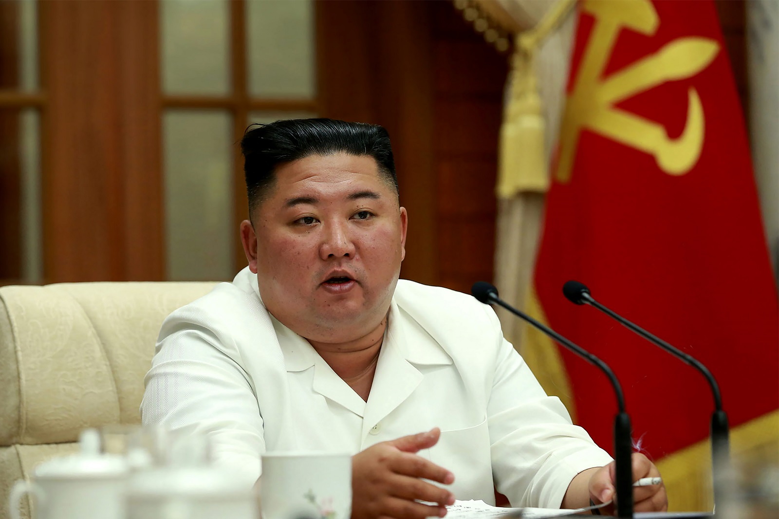 Kim Jong Un, líder da Coreia do Norte/Foto: STR / AFP / KCNA VIA KNS