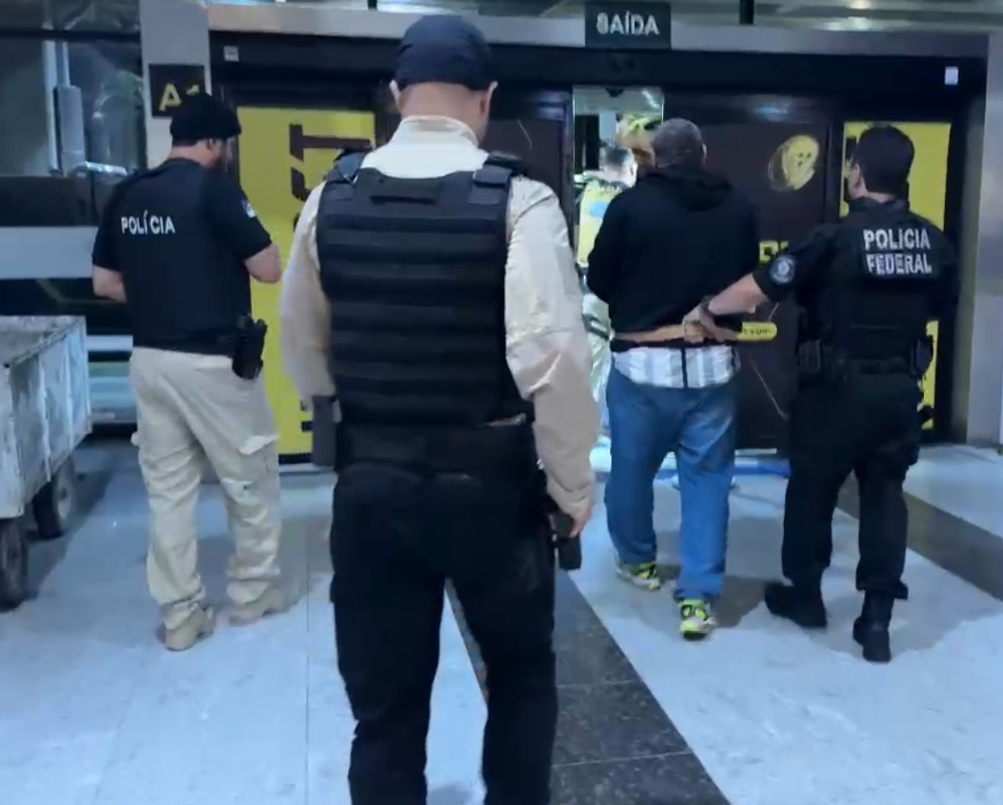 Homem conhecido como "rei da maconha" foi preso/Foto: Polícia Federal/PE Homem conhecido como "rei da maconha" foi preso/Foto: Polícia Federal/PE