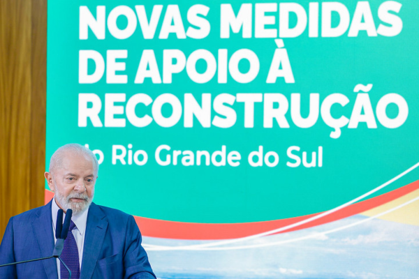 Desde 30 de abril o governo federal tem atuado em seis frentes no apoio à população gaúcha/Crédito: Ricardo Stuckert / PR Desde 30 de abril o governo federal tem atuado em seis frentes no apoio à população gaúcha/Crédito: Ricardo Stuckert / PR