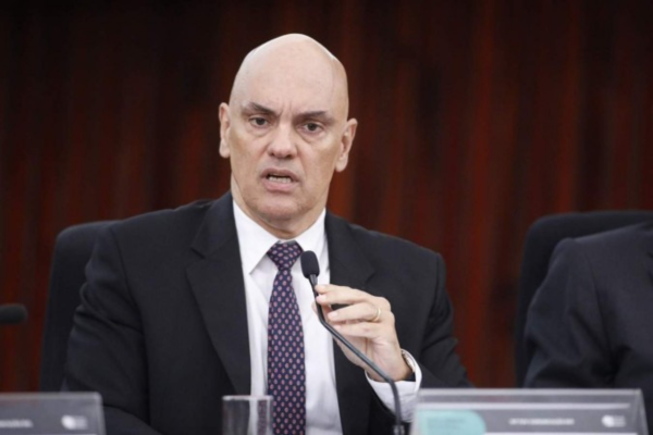Ministro do STF tem seguran&ccedil;a refor&ccedil;ada desde 2022, quando passou a ser alvo de amea&ccedil;as pela internet/Cr&eacute;dito: Alejandro Zambrana/Secom/TSE