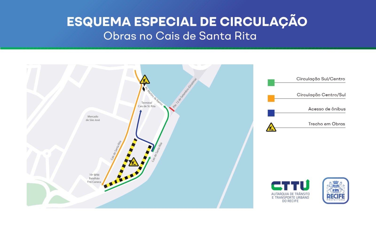 Ao todo, os itinerários de dez linhas diurnas serão afetados/Foto: Reprodução/Google Street View Ao todo, os itinerários de dez linhas diurnas serão afetados/Foto: Reprodução/Google Street View