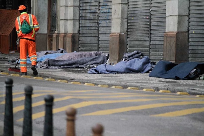 Desde o fim de semana passado, as temperaturas despencaram na cidade/Foto: Fábio Vieira/Metrópoles