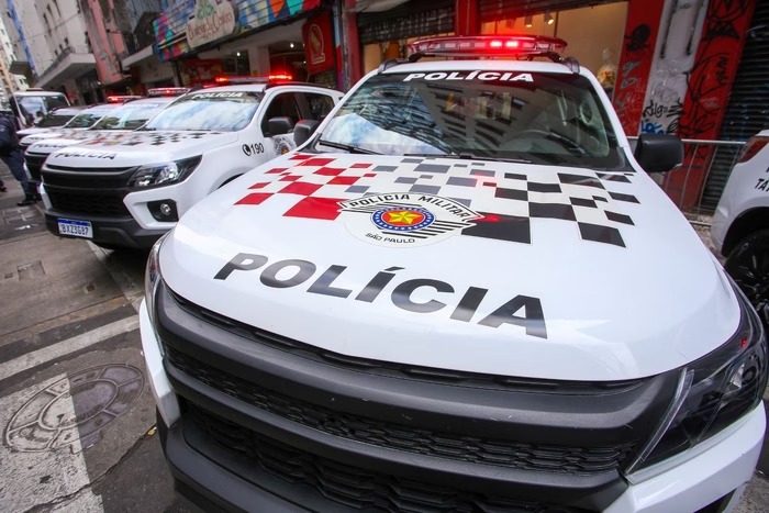 O corpo da vítima foi encontrado no chão, com marcas de perfuração/Foto: Divulgação/ Gilberto Marques/ Governo de SP O corpo da vítima foi encontrado no chão, com marcas de perfuração/Foto: Divulgação/ Gilberto Marques/ Governo de SP