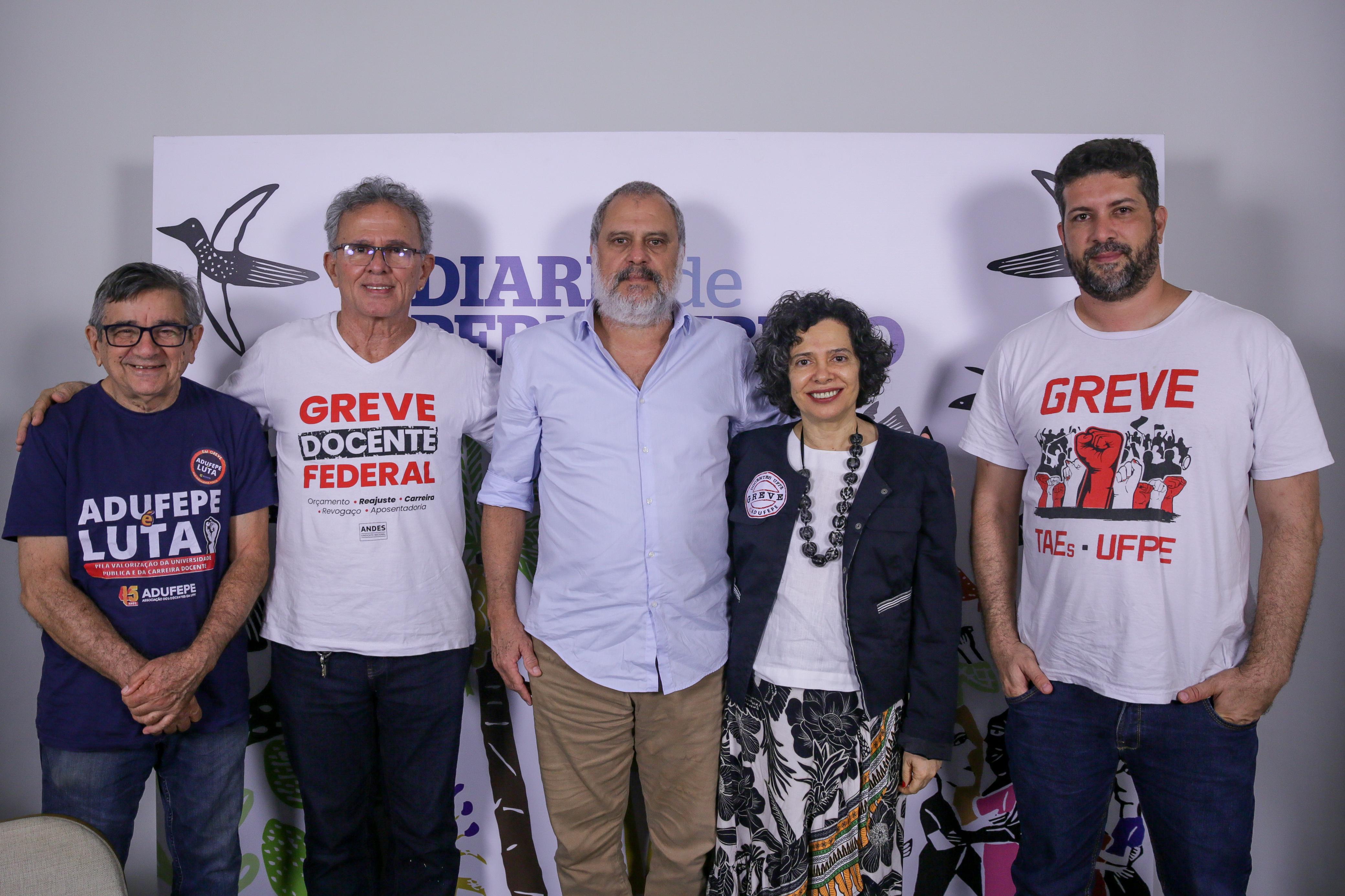 Em entrevista ao Diario de Pernambuco, integrantes do Comando-geral de greve da UFPE explicaram esse momento delicado nas negociações./Foto: Rafael Vieira/DP Em entrevista ao Diario de Pernambuco, integrantes do Comando-geral de greve da UFPE explicaram esse momento delicado nas negociações./Foto: Rafael Vieira/DP