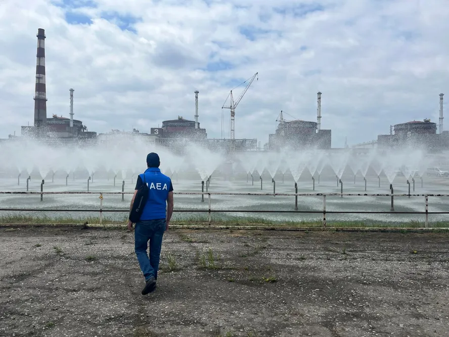 Central nuclear de Zaporijia/foto: AFP / IAEA Central nuclear de Zaporijia/foto: AFP / IAEA