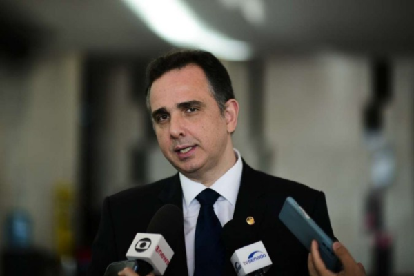 Pacheco: ''H&aacute; um requerimento de urg&ecirc;ncia e, no segundo momento, os senadores v&atilde;o poder debater esse tema''/Cr&eacute;dito: Pedro Fran&ccedil;a/Ag&ecirc;ncia Senado