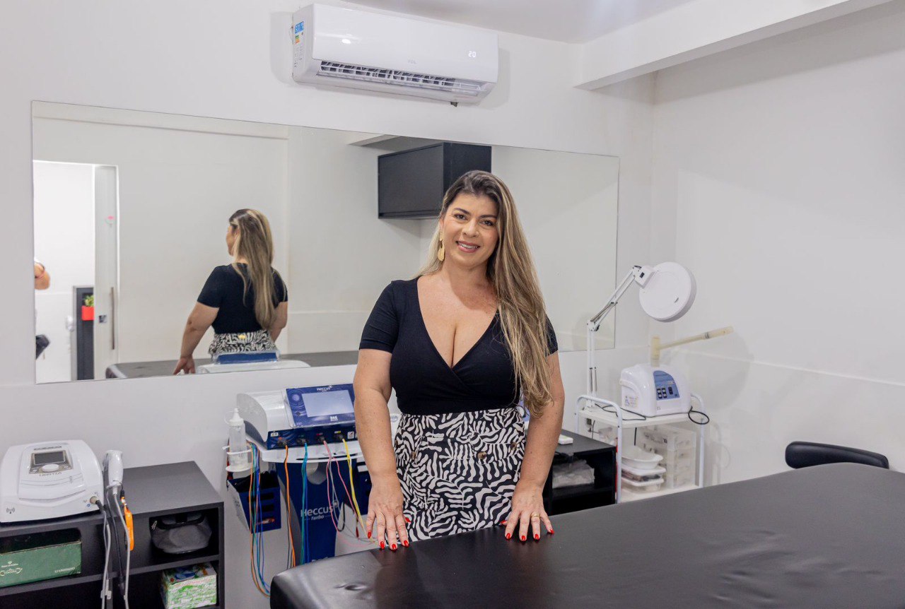 O sonho de abrir o seu pr&oacute;prio neg&oacute;cio e o interesse no ramo da beleza e est&eacute;tica se uniram h&aacute; quase quatro anos/Foto: Divulga&ccedil;&atilde;o