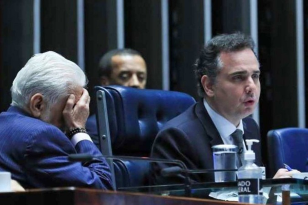 Pacheco com Wagner: presidente do Senado diz que ausência de carência para a entrada em vigor da MP que impacta empresas fere a Constituição/Crédito: Lula Marques/Agencia Brasil Pacheco com Wagner: presidente do Senado diz que ausência de carência para a entrada em vigor da MP que impacta empresas fere a Constituição/Crédito: Lula Marques/Agencia Brasil