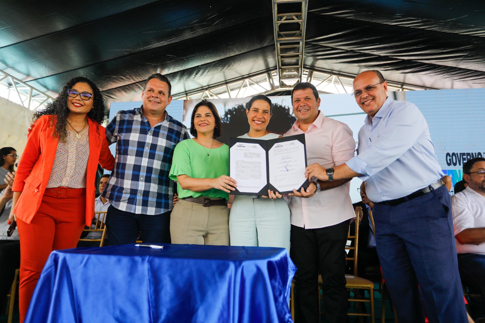 O anúncio foi feito pela governadora Raquel Lyra, em evento realizada nesta quarta (12), em Palmares, na Mata Sul do Estado/Foto: Miva Filho/Secom