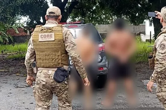 Os detidos são suspeitos de terem envolvimento em dez homicídios/Foto: Divulgação/PCAL Os detidos são suspeitos de terem envolvimento em dez homicídios/Foto: Divulgação/PCAL