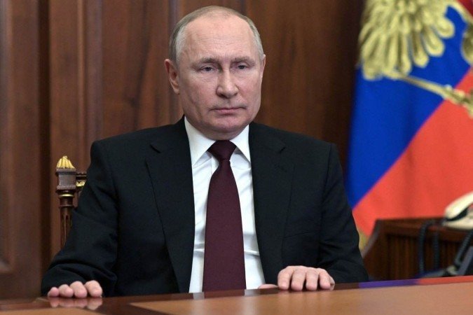 Vladimir Putin, presidente da Rússia/Foto: ALEXEY NIKOLSKY/SPUTNIK/AFP Vladimir Putin, presidente da Rússia/Foto: ALEXEY NIKOLSKY/SPUTNIK/AFP