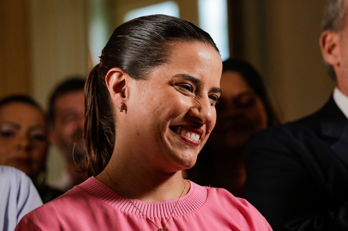 Governadora Raquel Lyra (PSDB) liberou 80% das emendas de deputados previstas para 2024/Rafael Vieira/DP