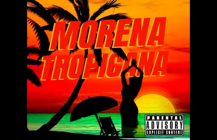 Capa da MTG Morena Tropicana, produzida por DJ Luan Gomes e Loirin Prod/Crédito: Reprodução Capa da MTG Morena Tropicana, produzida por DJ Luan Gomes e Loirin Prod/Crédito: Reprodução