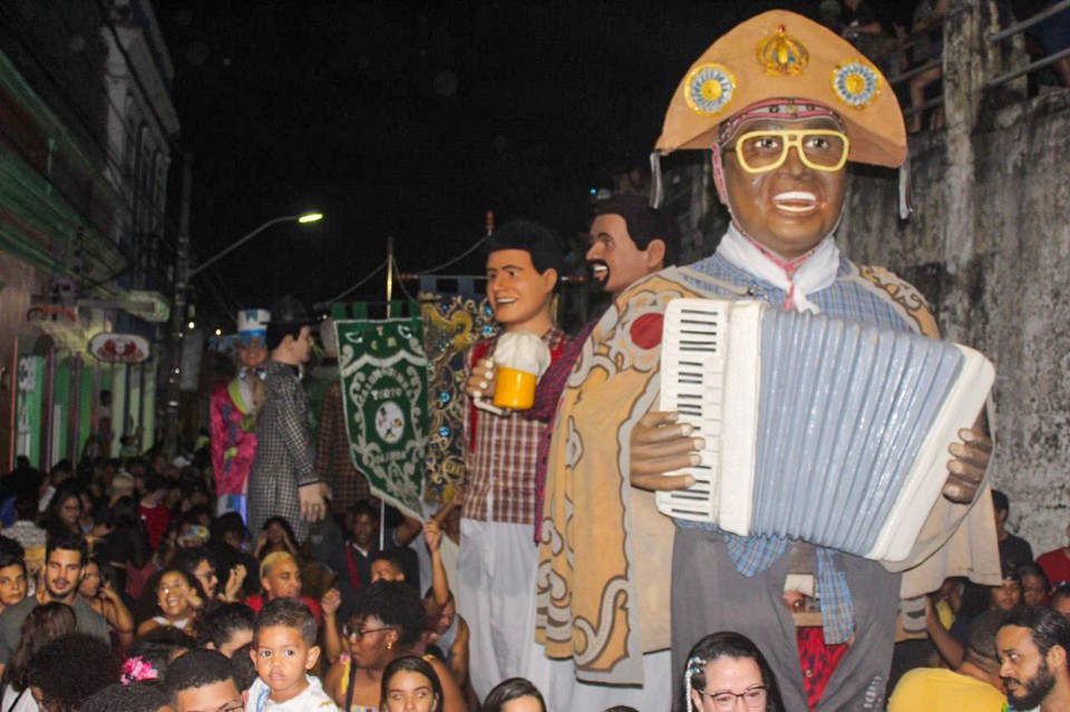 Bonecos de Carnaval v&atilde;o brincar S&atilde;o Jo&atilde;o em Olinda/Foto: Divulga&ccedil;&atilde;o