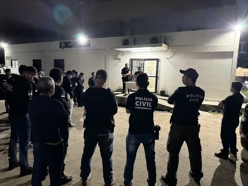 A operação contou com a atuação de 45 policiais Civis, entre delegados, agentes e escrivães/Foto: Divulgação/PCPE
