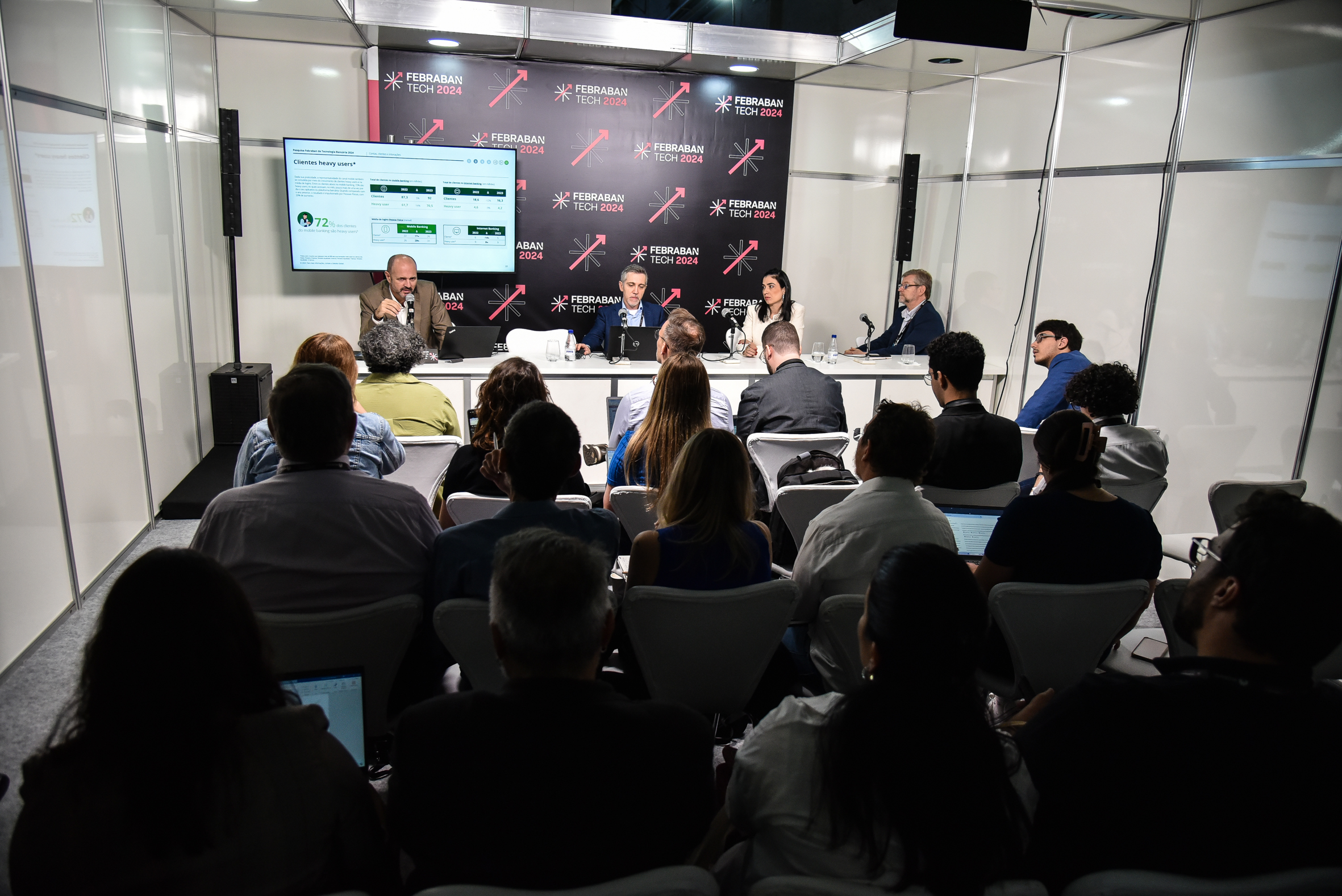 Apresentação da Pesquisa Febraban de Tecnologia Bancária/Febraban / Divulgação Apresentação da Pesquisa Febraban de Tecnologia Bancária/Febraban / Divulgação