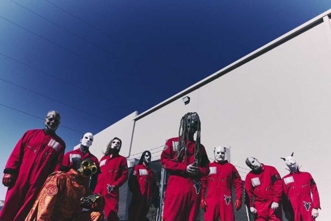 Casagrande foi revelada como integrante da banda em abril/foto: Divulgação/Slipknot Casagrande foi revelada como integrante da banda em abril/foto: Divulgação/Slipknot