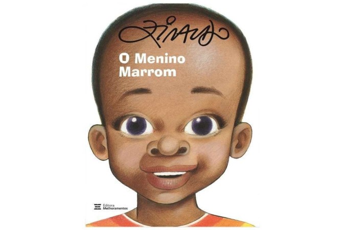 Obra "O Menino Marrom", de Ziraldo, foi publicada em 1986/foto: Reprodução Obra "O Menino Marrom", de Ziraldo, foi publicada em 1986/foto: Reprodução