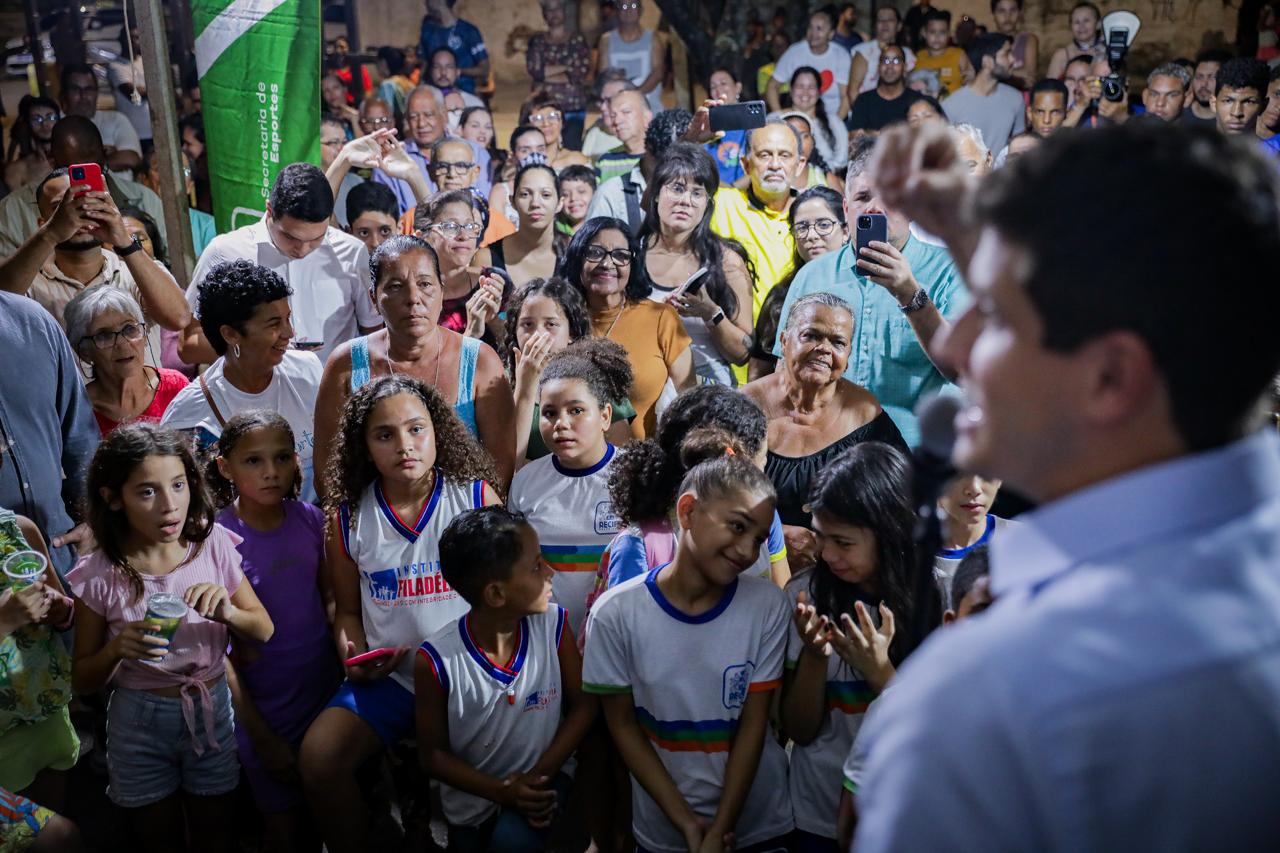 O evento de inauguração contou com a presença do prefeito Jpão Campos ./Foto: Edson Holanda / PCR