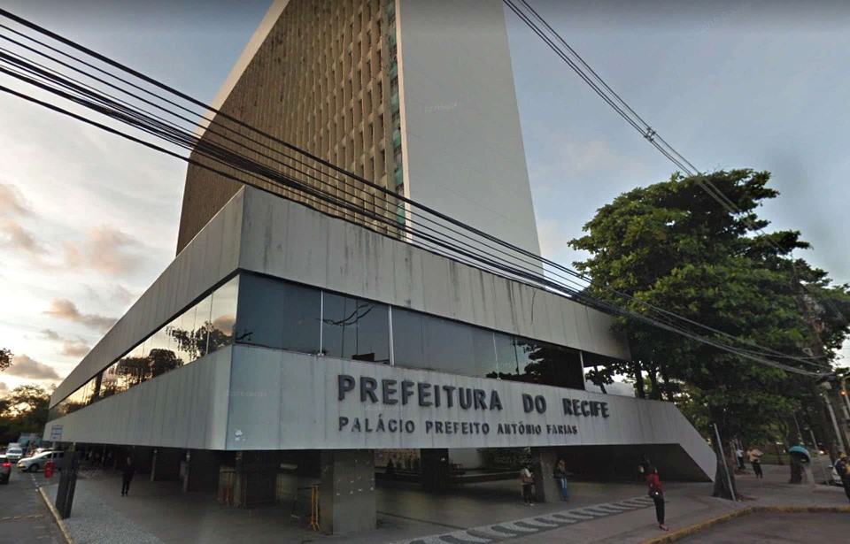 Sede da Prefeitura do Recife, na &aacute;rea Central da capital/Foto: Arquivo