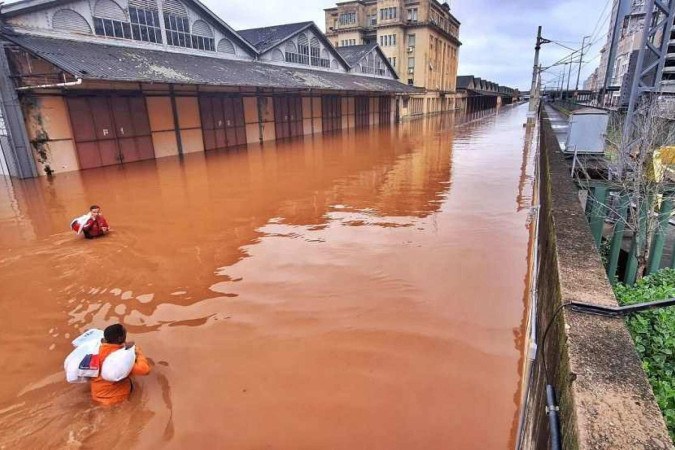 O nível do Guaíba está cada longe do patamar que causou destruição em Porto Alegre/foto: Lauro Alves/Secom/GRS O nível do Guaíba está cada longe do patamar que causou destruição em Porto Alegre/foto: Lauro Alves/Secom/GRS
