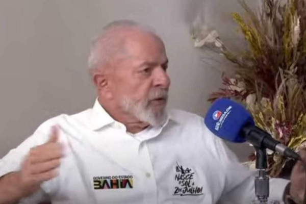 Entrevista do presidente Lula para Rádio Sociedade nesta terça-feira (2/7)/Crédito: Reprodução Youtube Lula Entrevista do presidente Lula para Rádio Sociedade nesta terça-feira (2/7)/Crédito: Reprodução Youtube Lula