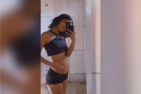 Larissa Vitória de 18 anos/Crédito: Reprodução