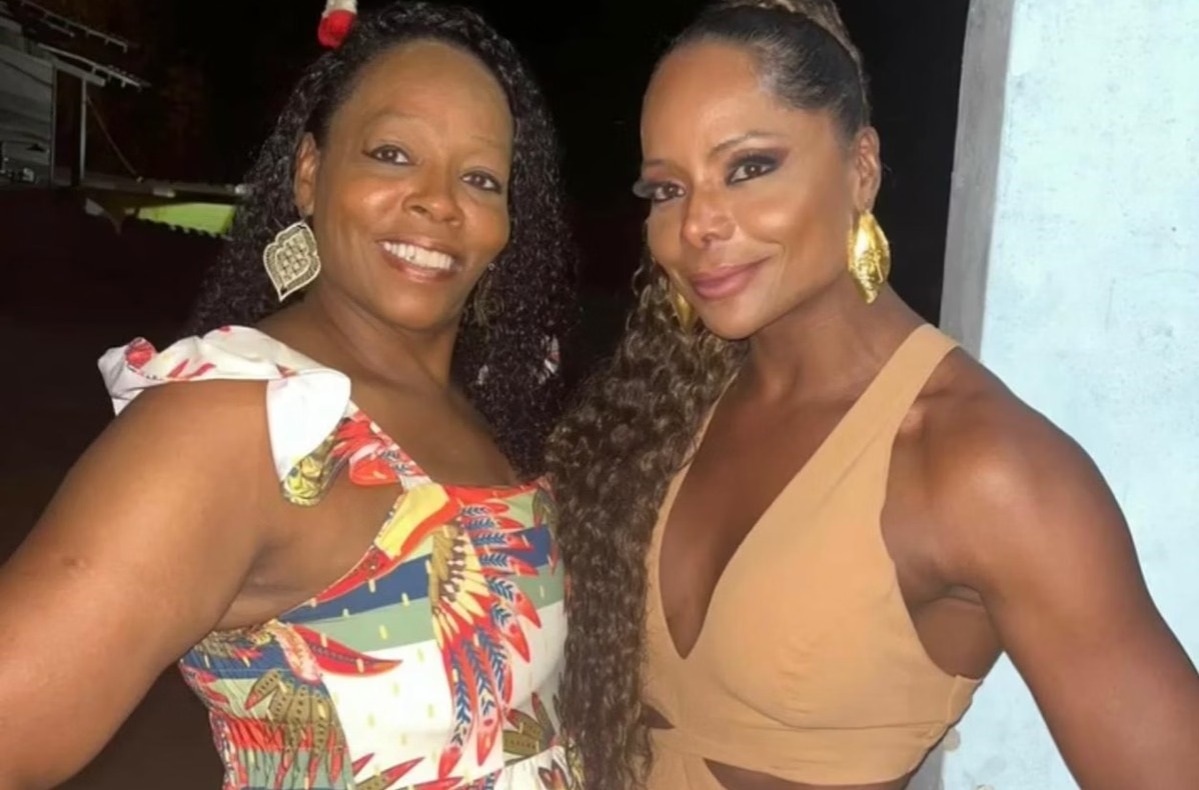Andréa Soares e Adriana Bombom/foto: Reprodução/Redes sociais