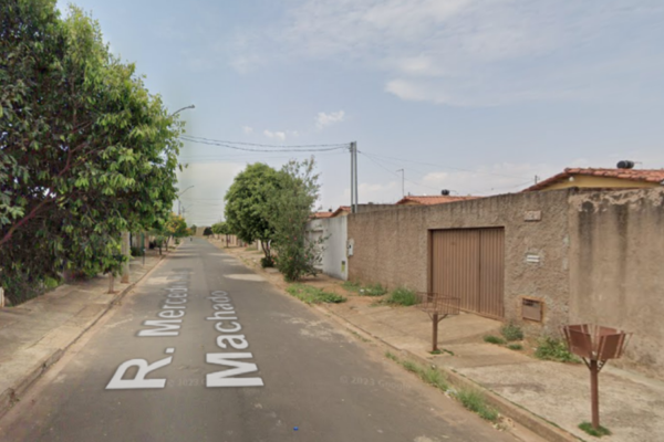 Rua em Uberaba onde aconteceu o crime/Crédito: Google Street View/Reprodução Rua em Uberaba onde aconteceu o crime/Crédito: Google Street View/Reprodução