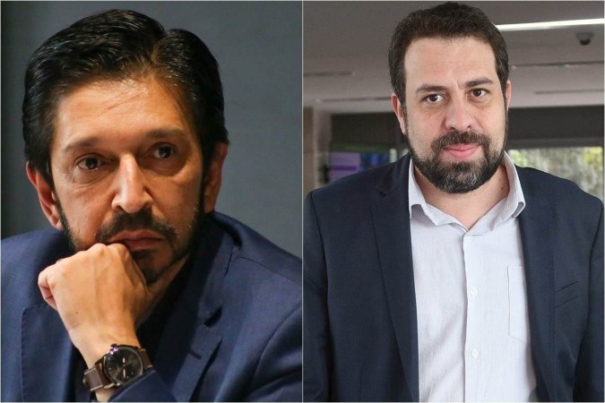 Com cenário de estabilidade, Ricardo Nunes (MDB) e Guilherme Boulos (PSol) aparecem nas primeiras colocações em São Paulo/foto: Isadora de Leão Moreira /Governo do Estado de SP; Ed Alves/CB/DA.Press Com cenário de estabilidade, Ricardo Nunes (MDB) e Guilherme Boulos (PSol) aparecem nas primeiras colocações em São Paulo/foto: Isadora de Leão Moreira /Governo do Estado de SP; Ed Alves/CB/DA.Press