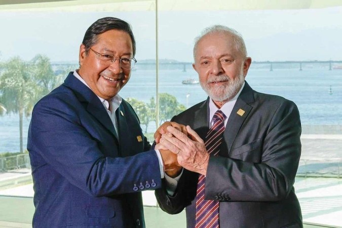 /Após a Cúpula do Mercosul, o presidente Lula seguirá para a Bolívia para um encontro bilateral com o presidente Luis Arce - (crédito: Ricardo Stuckert/PR) /Após a Cúpula do Mercosul, o presidente Lula seguirá para a Bolívia para um encontro bilateral com o presidente Luis Arce - (crédito: Ricardo Stuckert/PR)