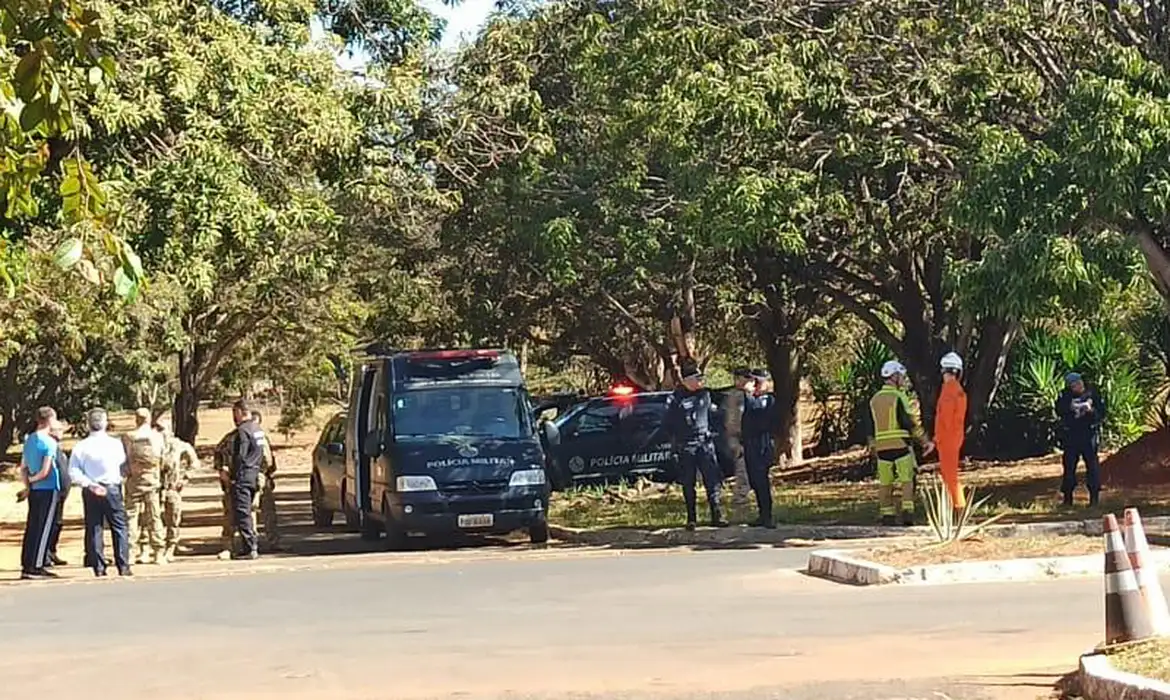 Embaixada da Rússia em Brasília tem falso alerta de bomba/Foto: PMDF/Ascom