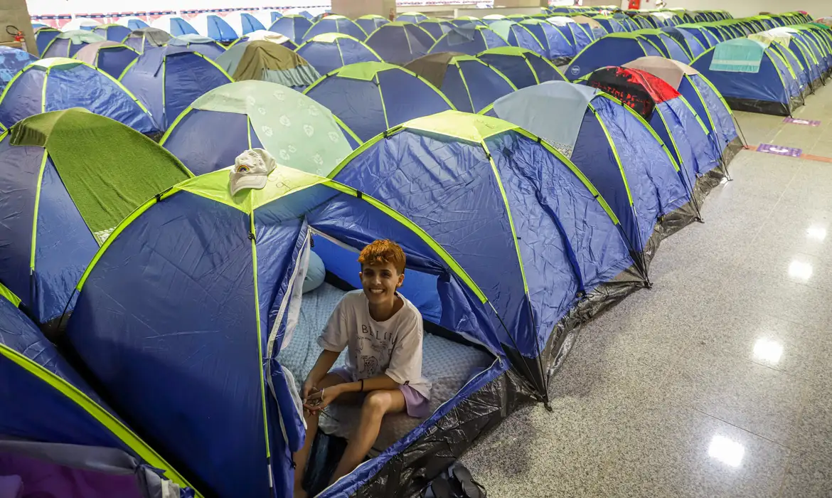 Cerca de 70 caravanas de todo o país participam do evento/foto: Joédson Alves/Agência Brasil