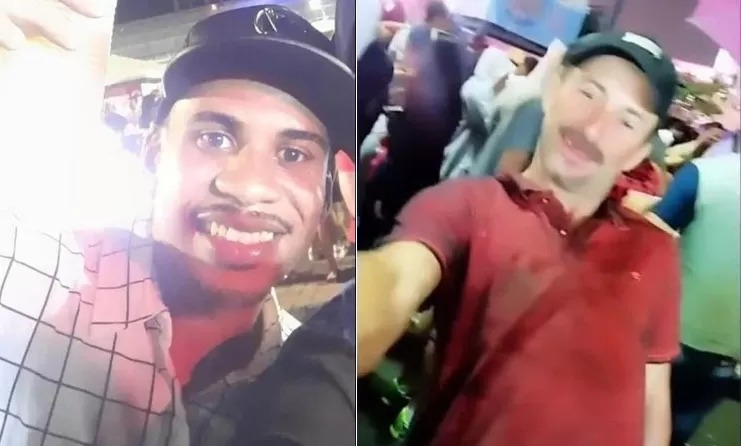 As vítimas foram identificadas como Jadeson Fernandes de Souza Santos, de 31 anos, e Flávio Herculano de Oliveira Silva, de 41 anos/Foto: Reprodução