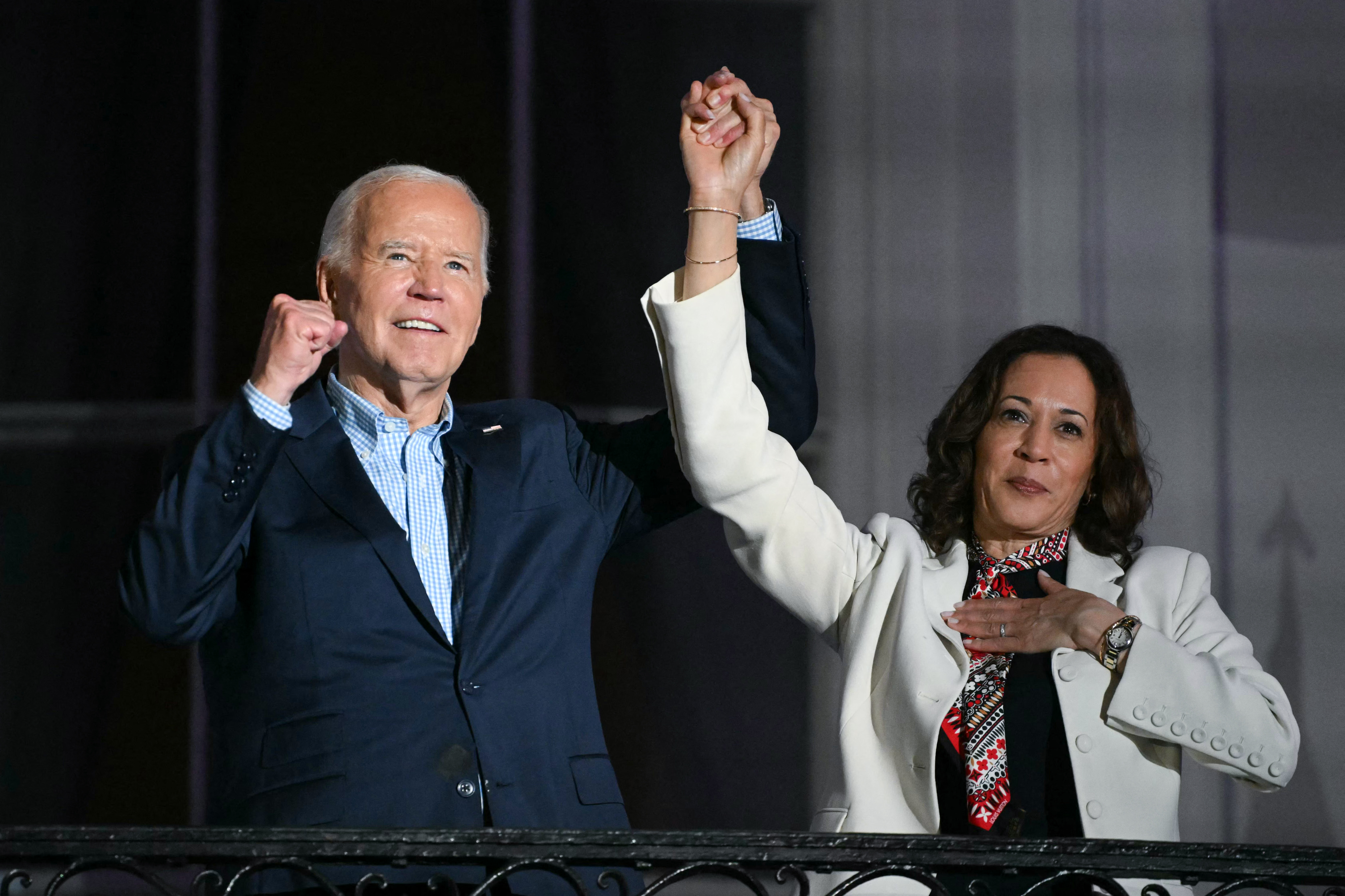 Presidente dos Estados Unidos, Joe Biden e a vice-presidente, Kamala Harris/foto: Mandel NGAN / AFP