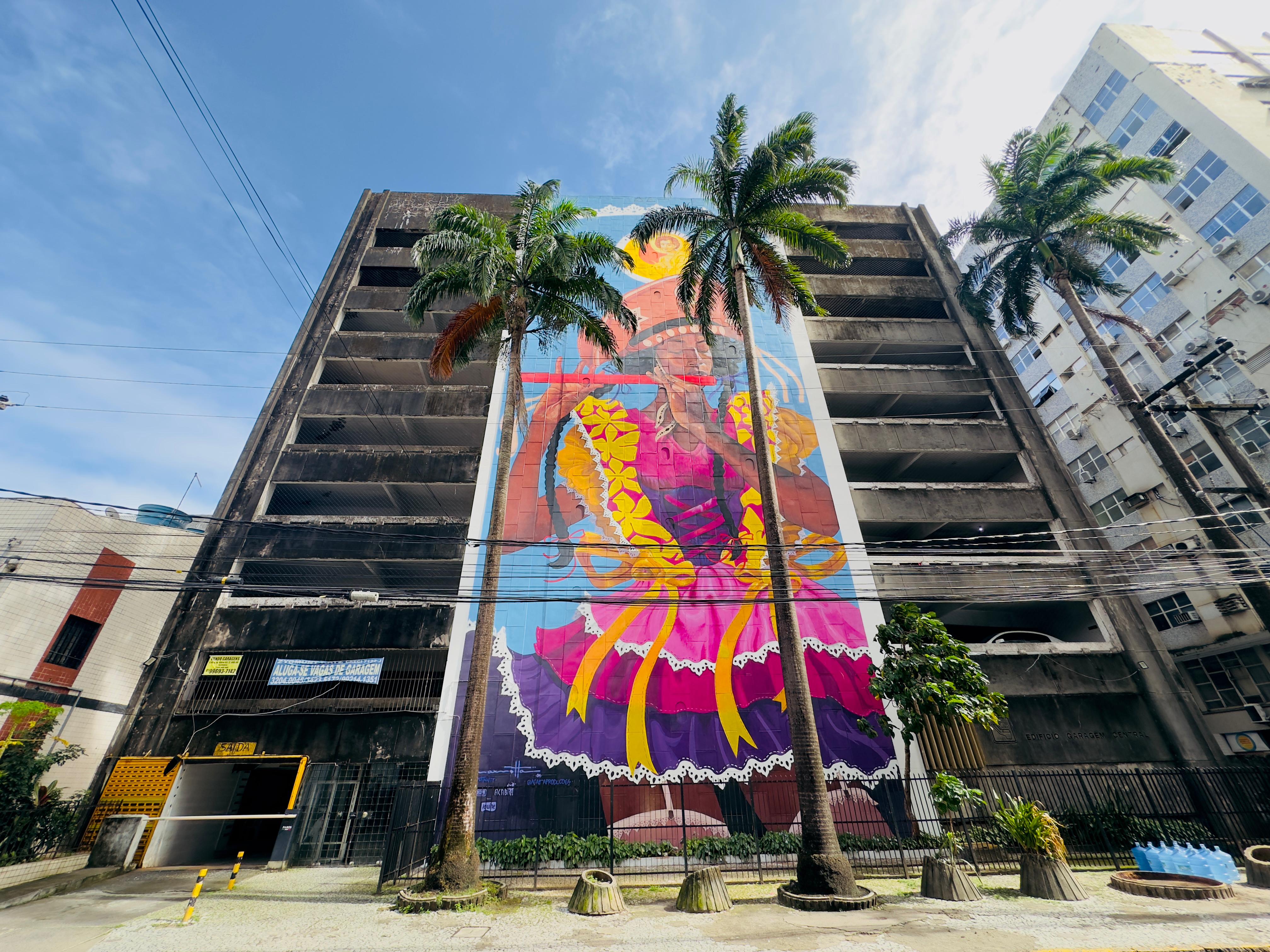 Megamurais do Recife ganharam circuito/Foto: Prefeitura do Recife Megamurais do Recife ganharam circuito/Foto: Prefeitura do Recife
