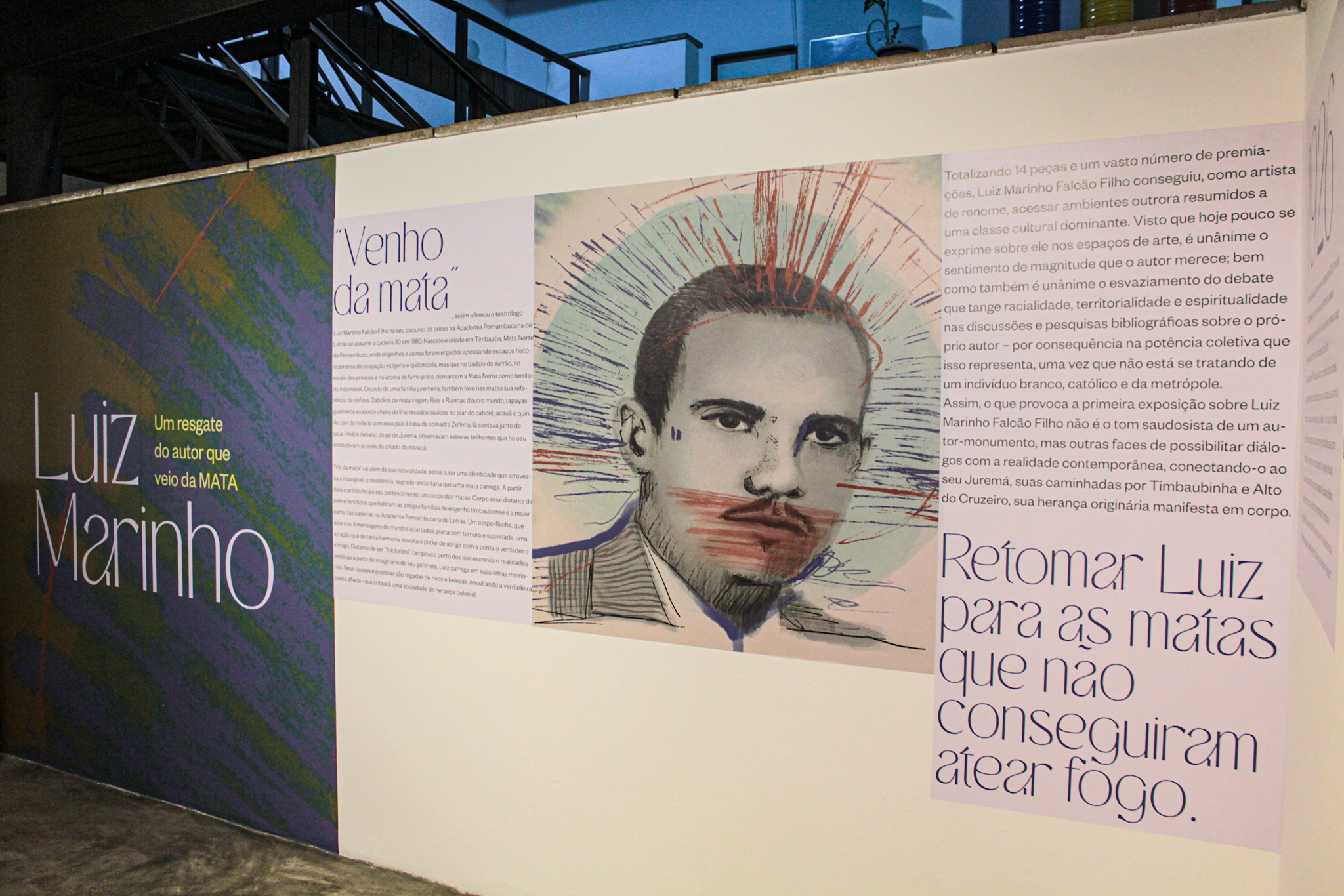 Exposição relembra dramaturgo Luiz Marinho/Monique Silva Exposição relembra dramaturgo Luiz Marinho/Monique Silva