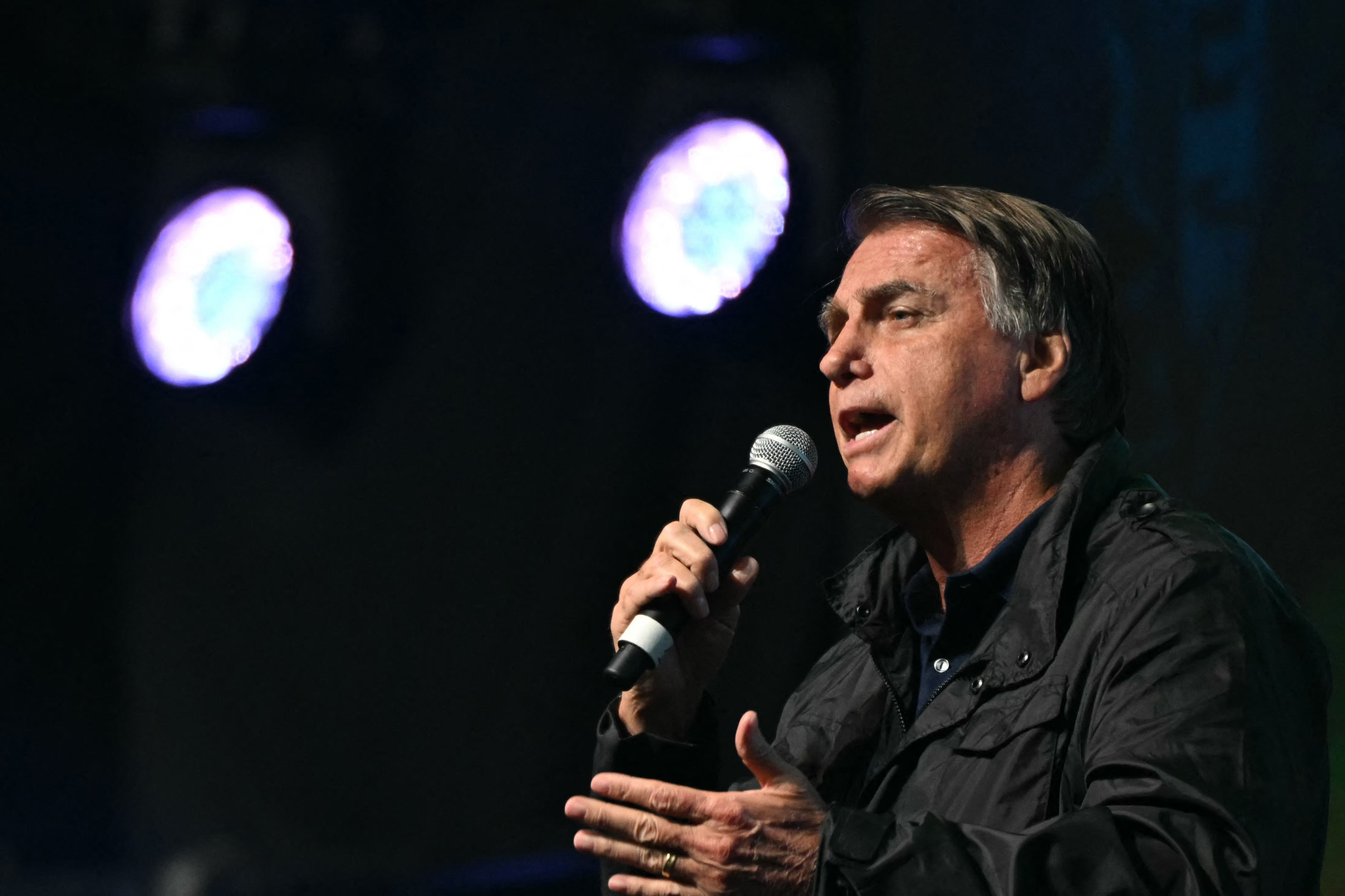 Bolsonaro foi esfaqueado na campanha eleitoral de 2018/EVARISTO SA / AFP Bolsonaro foi esfaqueado na campanha eleitoral de 2018/EVARISTO SA / AFP