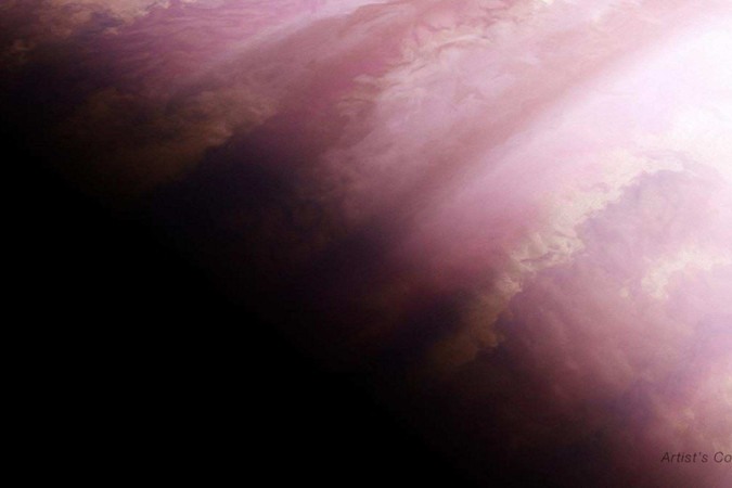 O WASP-39 b é um planeta gigante, com o diâmetro de cerca de 1,3 vezes o de Júpiter/foto: NASA, ESA, CSA, Ralf Crawford (STScI)